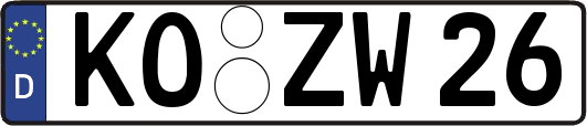 KO-ZW26