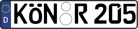 KÖN-R205