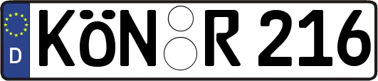 KÖN-R216