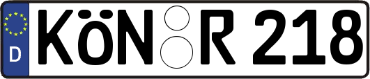 KÖN-R218