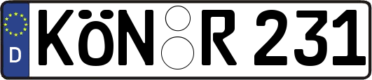 KÖN-R231