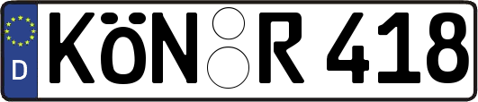 KÖN-R418