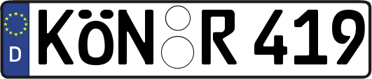 KÖN-R419