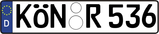 KÖN-R536