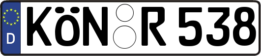 KÖN-R538
