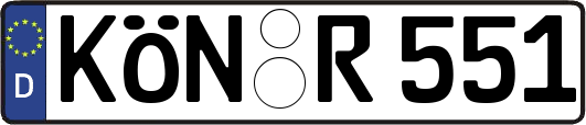 KÖN-R551