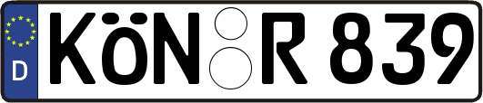KÖN-R839