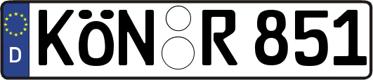 KÖN-R851