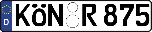 KÖN-R875