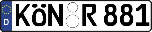 KÖN-R881