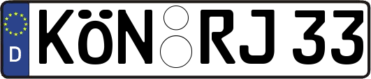 KÖN-RJ33