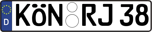 KÖN-RJ38