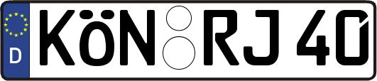 KÖN-RJ40