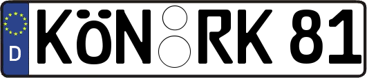 KÖN-RK81