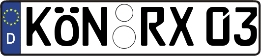 KÖN-RX03