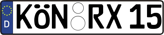 KÖN-RX15
