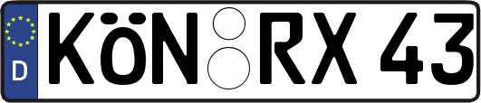 KÖN-RX43