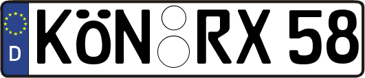 KÖN-RX58