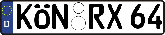 KÖN-RX64
