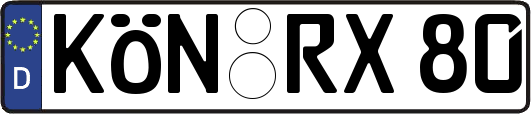 KÖN-RX80