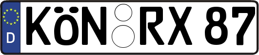 KÖN-RX87