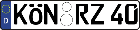 KÖN-RZ40