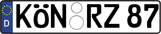 KÖN-RZ87