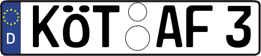 KÖT-AF3