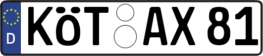 KÖT-AX81