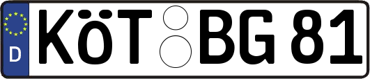 KÖT-BG81