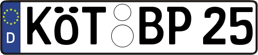 KÖT-BP25