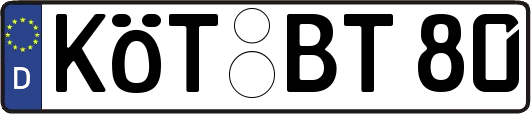 KÖT-BT80