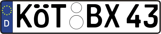 KÖT-BX43