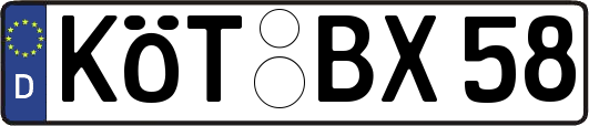KÖT-BX58