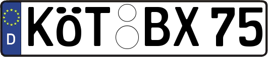 KÖT-BX75
