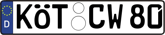 KÖT-CW80