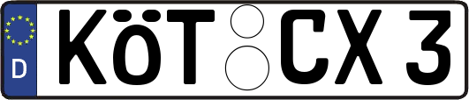 KÖT-CX3