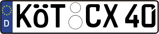 KÖT-CX40