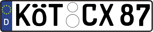 KÖT-CX87