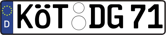 KÖT-DG71