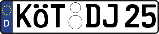 KÖT-DJ25