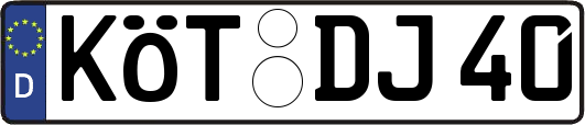 KÖT-DJ40