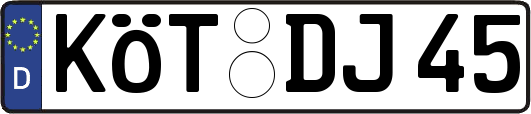 KÖT-DJ45