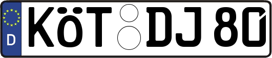 KÖT-DJ80