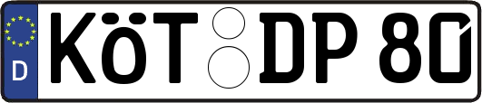 KÖT-DP80