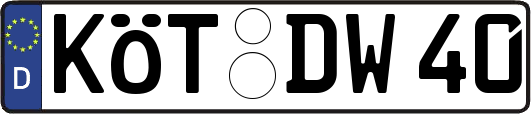 KÖT-DW40