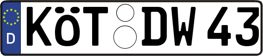 KÖT-DW43