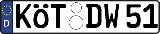 KÖT-DW51
