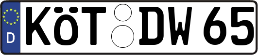 KÖT-DW65
