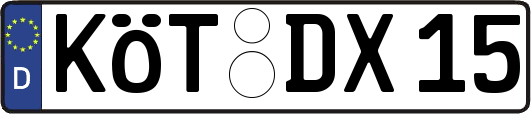 KÖT-DX15